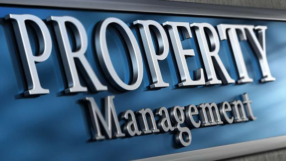 Property Management company sign
